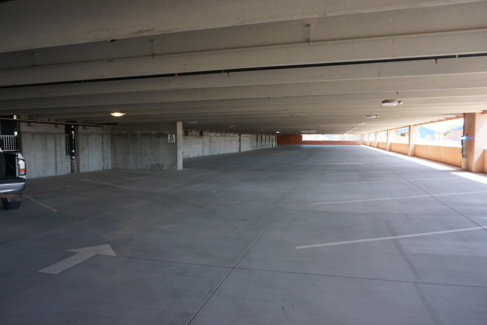MWU Parking Garage C Hardrock Concrete