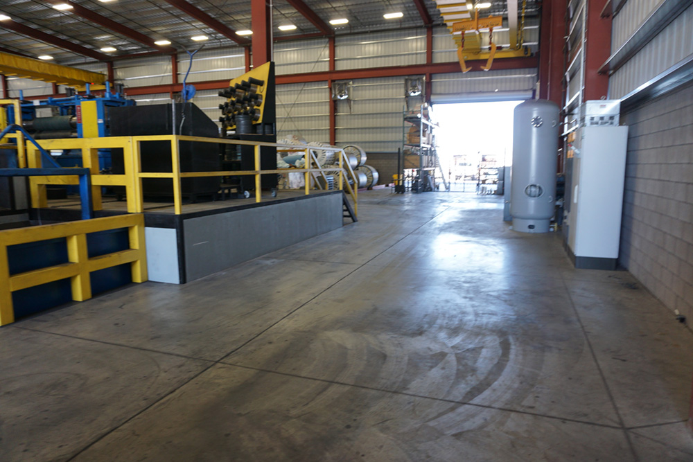 roadrunner steel hardrock concrete