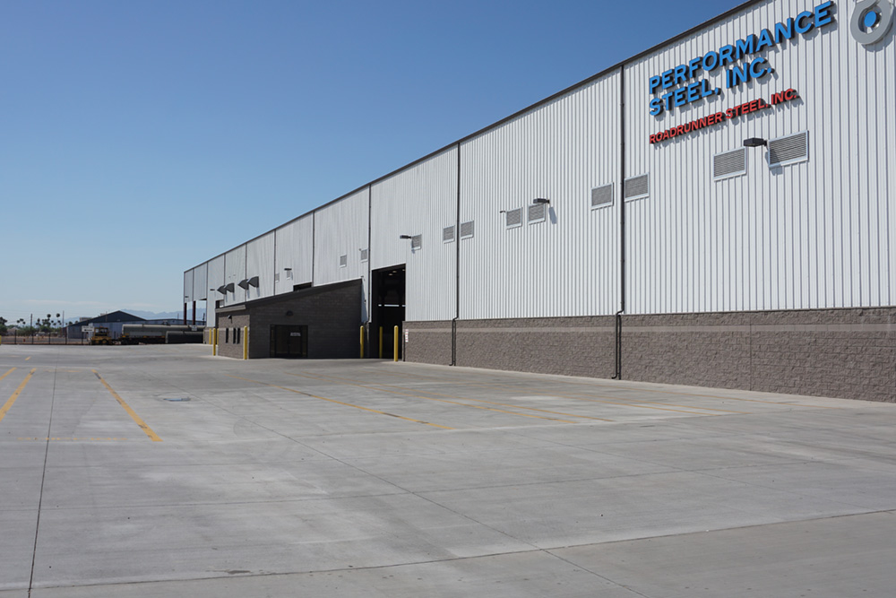 roadrunner steel hardrock concrete